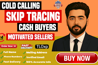 do wholesale cold calling cash buyers motivated sellers leads with skip tracing