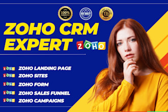 set up zoho sales funnel zoho campaign zoho salesiq zoho desk do zoho pipeline