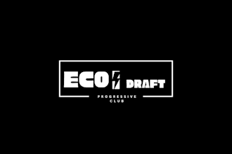 design a modern minimalist negative space logo