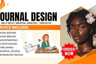 do journal design, workbook design, self help, holistic, life coach, mentorship