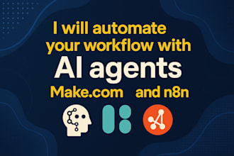 build ai automation, website with ai agents, n8n, make ,crew ai, rag