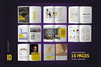 design sell sheet, price list, product catalogue , brochure lookbook sale sheet
