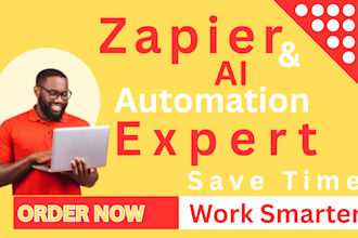 automate your workflows automation, integromat, using zapier, make, and ai tools