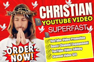 do christian youtube video promotion, gospel music video marketing ai bible view