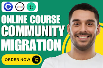 transfer migrate online course community migration to circle so skool teachable