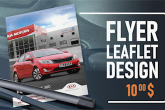 eye catching impactful flyer and leaflet design