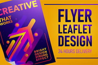 create a selling design for a flyer and leaflet