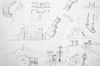draw floor plan, photometric, electrical, site plan, grading plan, city permit