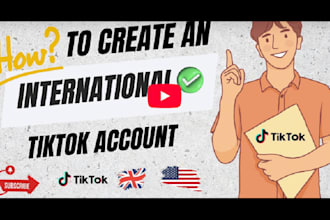 create USA UK germany france tiktok accounts without vpn