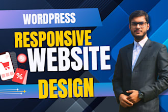 design any wordpress website with seo and graphics support
