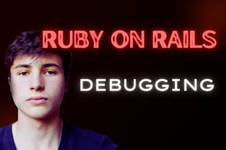 debbug your ruby on rails website application
