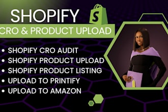 add upload products to shopify woocommerce etsy ebay amazon store listing