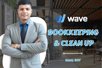 professionally cleanup and manage your wave bookkeeping