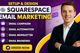set squarespace email campaign squarespace automation email marketing system