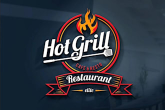 do a professional cafe and coffee shop logo design