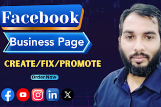 create and set up a professional, impressive facebook business page