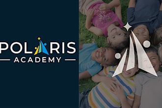 do minimalist daycare, childcare and education logo or any graphics design