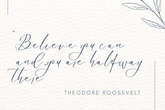 design custom motivational quote posters