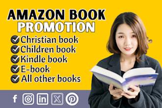 do amazon book promotion kindle book ebook and christian book marketing