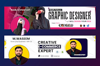 design linkedin banners, posts, and carousels to boost your brand