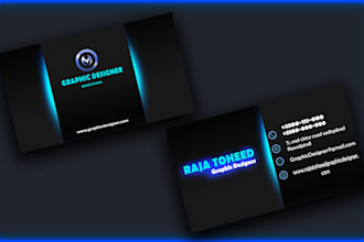 design professional business card design or visiting card