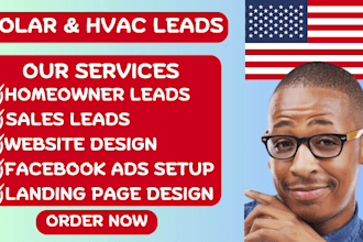 fresh solar homeowner roofing leads, solar landing page, roofing website