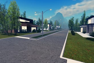 develop realistic roblox map build roblox environment buildings asset in studio