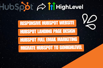 hubspot website hubspot landing page and funnel gohighlevel expert