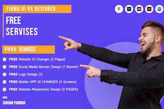 do mobile app ui ux design, app screenshots, figma app design