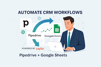 professionally optimize and automate pipedrive with google sheets