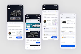 design modern UI UX for your mobile app ios android