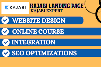 design kajabi sales funnel landing page course website