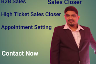 do commission based sales closer with high ticket appointment setting lead