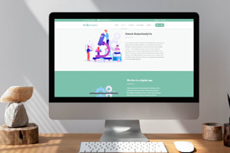 create UI design of your landing page