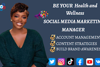 manage social media for health and wellness, home care and provide quality leads