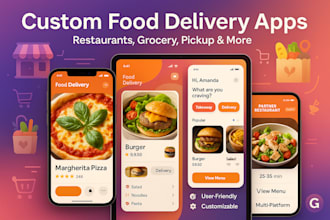 develop food delivery app restaurant app food restaurant website