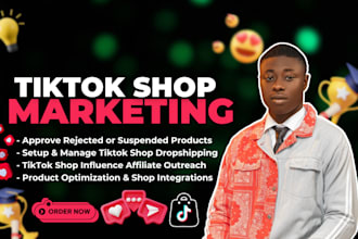 setup US, UK tiktok shop dropshipping fix rejected listing tiktok shop affiliate