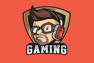 make gaming mascot sports logo design