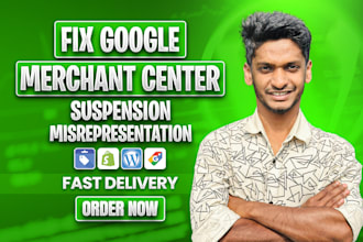 fix google merchant center suspension for shopping ads