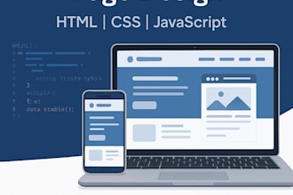create a responsive landing page for your business or product