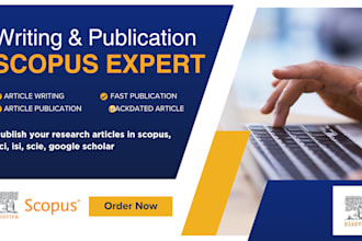 write publish scopus article research index journal google scholars citations