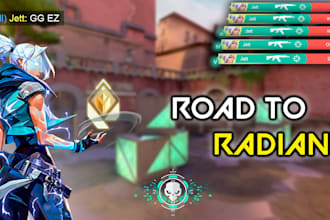 make valorant thumbnail for youtube
