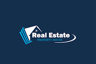 design real estate, construction, property, handyman, logo design