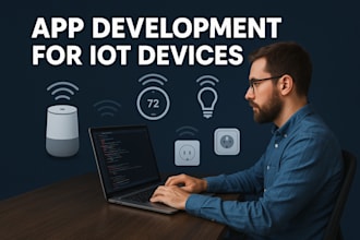 develop a cross platform mobile app for your iot device