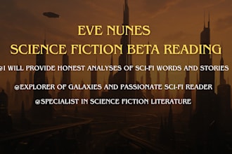 beta read your science fiction book and give honest feedback