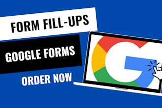 get organic fill ups for your google forms