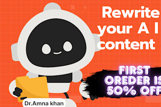 do ai SEO content writing  editing and proofreading