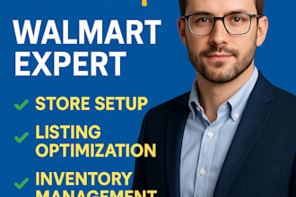be your walmart VA expert for wfs dropshipping and two step ds