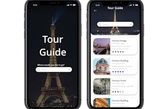 develop travel app, city touring app, tourism app, trip planning app