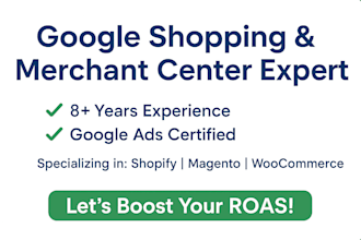 manage google shopping ads eight year certified expert